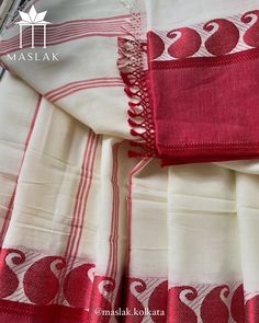 Our Red Border White Saree, perfect for your Pujo Looks. Soft Cotton Sarees 🌸 these sarees combine comfort and grace with traditional craftsmanship. Discover the essence of #SoftCottonSarees, and #TimelessElegance. Elevate your wardrobe with our exquisite collection! Price: Rs 1900/- (free shipping) 🤍 For booking: DM us on @maslak.kolkata or WhatsApp 6291508485 with a screenshot. Note: Unboxing video is a must for product exchange or return.#IndianFashion #TraditionalWear #SareeLove #Handl... Red And White Saree, White Saree, Indian Fashion, Timeless Elegance, Red And White, Saree, Wardrobe