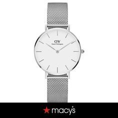 in stock Timeless White Watch With Stainless Steel Clasp, Daniel Wellington Women, Ralph Lauren Style, Mens Home, Dining Room Bench, Wedding Watch, Watch Sale, Steel Watch, Stainless Steel Watch