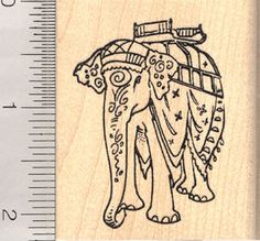 Caparisoned Indian Elephant Rubber Stamp Temple Festival, Clear Acrylic Stamps, Photo Album Diy, Vintage Boxes Wooden, Indian Elephant, Festival Shop, Card Sentiments, Birthday Wishes Cards, Acrylic Stamp