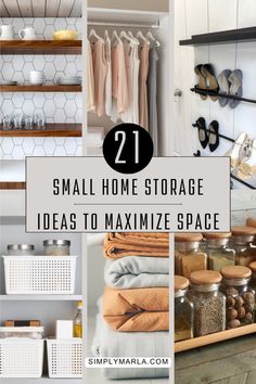 small home storage ideas to minimize space