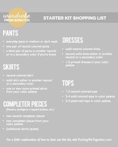 Wardrobe From Scratch, Buy Outfits, Fantastic Fashion, Build A Wardrobe, Fashion Capsule, Minimalist Wardrobe, Colored Pants, Built In Wardrobe