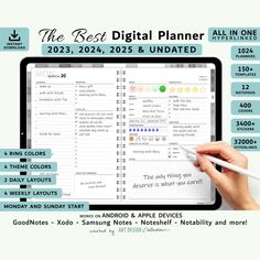 the best digital planner for 2012 - 2013 & updated by goodfox and samsung notepads