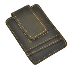 Item Type: Money Clip Material: Leather Size: 10.5 x 9 x 1.5 cm / 4.13 x 3.54 x 0.59 inch Features: Men, Male, Casual, Money Package Includes: 1 x Money Clip Leather Money Clips, Red Wallet, Key Chain Holder, Card Id, Front Pocket Wallet, Clip Wallet, Genuine Leather Wallets, Mini Wallet, Money Clip Wallet