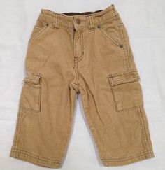 boys Gymboree WOODLAND TRAILS cord corduroy cargo pants tan brown 12-18 m boys Gymboree WOODLAND TRAILS cord corduroy cargo pants tan brown 12-18 m Lots to list so descriptions will be brief! Almost all of my items are purchased from retail stores and not outlets...if it is an outlet item, it will be noted.  (I usually will only purchase Gap or J. Crew outlet items, as I am happy with their quality)   If any flaws are noticed, they will be noted as well. Brand: Gymboree Most of my Gymboree items Pants With Lots Of Pockets, Corduroy Cargo Pants, Retail Stores, The Clothes, Tan Brown, Toddler Boys, Cargo Shorts, Cargo Pants, Gap