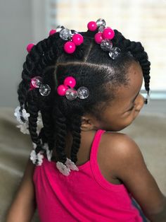 Black Kids Hair, Healthy Afro Hair, Kids Hair Styles, Teens Hairstyles, Black Baby Hairstyles, Teen's Hairstyles, Rock Your Hair, Picture Day Hair, Kids Hairstyle