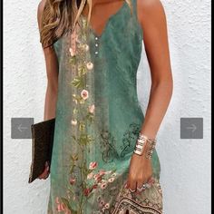 Panrila Sleeveless Dress Elegante Y Chic, Shift Dresses, Loose Fitting Dresses, Vestidos Vintage, Necklines For Dresses, Vestido Casual, Dress Plus Size, Sleeveless Maxi Dress, Types Of Dresses