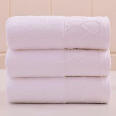 Shop 0 YT white / 35x75cm 3pcs 3pcs/set Pure Cotton Towel Super Absorbent Face Hand Towels 35X75cm Thick Soft Bathroom Towels Comfortable Bath Towels White Red Mademoiselle Home Decor Functional Bathroom, Bathroom Necessities, Gray Towels, Bathroom Accessory Set, Minimalist Home Decor, Bathroom Essentials, Bathroom Interior Design