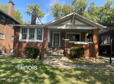 Under $100K Sunday - Brick c.1922 Affordable Illinois Home $80K