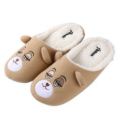 Prepare to make your feet nice and comfortable with our Animal Slippers! Our slippers are a comfortable mix of ultra-soft texture and comfortable ergonomic structuring. Featuring a non-slip weatherproof outsole, engineered perfectly for indoor use make it the ideal home wear. Get these today and avoid the cold touch of the ground floor whilst keeping your feet clean and warm! Also make for a great casual gift for both friends and family! Size: US Kids 1-3. Color: Brown. Gender: unisex. Spa Bedroom, Rabbit House, Bear Slippers, Toddler Slippers, Animal Slippers, Indoor Slippers, Brown Teddy Bear, Bedroom Slippers, Kids Slippers