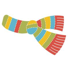 an image of a colorful bow tie on the side of a white background with text