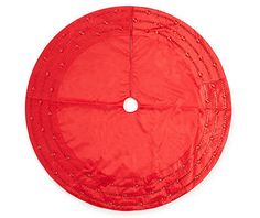 a red frisbee on a white background