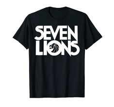 PRICES MAY VARY. Seven Gift Lions Seven Gift Lions Lightweight, Classic fit, Double-needle sleeve and bottom hem Lion Tshirt, Top Fashion Brands, Shop Top, Fashion Brands, Branded T Shirts, Top Styles, Lion, Fashion Branding, Free Delivery