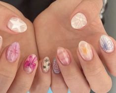 Spain Nails, Nail Pics, Summery Nails, Beach Nails, Nail Inspiration, Nails Inspo, Best Acrylic Nails, Some Ideas, Almond Nails