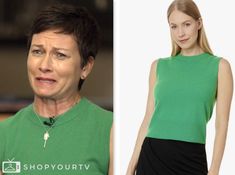 the today show, stephanie gosk, green knit top