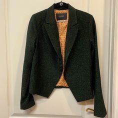 Euc Scotch & Soda Evening Coat Stylish And Chic! No Rips Stains Holes Or Discoloration. Cleaned And Sanitized. Smoke Free. All Sales Are Final Scotch And Soda Women Jackets, Evening Coat, Scotch Soda, Scotch & Soda, Scotch, Black Green, Jackets & Coats, Jackets For Women, Green