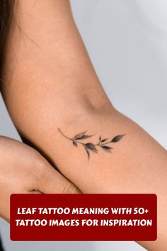 a woman's legs with tattoos on them and the words leaf tattoo meaning with so - tatoo images for inspiration