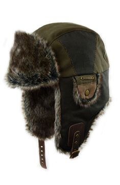 With faux suede and faux snowtop trim. Luxury Brown Hat With Ear Flaps, Case Knives Hats, Unsigned Trapper Hat Black, North Face Trapper Hat, Vintage Flexfit Hat Brown, Retro Ski Hats, Aviator Hat Outfit, Swagy Hats, Goggles Aesthetic