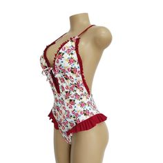 Buy More! Save More!

Size: S,M,L,XL


Pattern : Floral Print
Fabric: Polyester

Color: Red,Yellow Red Stretch Swimwear With Floral Print, Red Floral One-piece Swimwear, Red Floral Print One-piece Swimwear, Red One-piece Swimwear With Floral Print, Casual Red Bodysuit For Vacation, Red One Pieces For Spring Vacation, Spring Beach Red Bodysuit, Floral Print Fabric, Pattern Floral