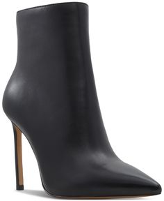 out of stock Pointed Toe Heels With 4-inch Heel In Faux Leather, Luxury Black Pointed Toe Booties, Pointed Toe Boots With Heel Strap, Medium Width, Pointed Toe Boots With 4-inch Heel In Faux Leather, Black Booties With 4-inch Heel And Pointed Toe, Winter Neutral, Mens Home, Wedding Watch, Black Booties