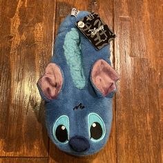 Disney Stitch Slippers/Slipper Socks With Grippers On Sole. Nwt. Size M/L - Shoe Size 8/10. Pull On Design. Slip Resistant Gripper Dots Help With Safety. Fluffy Material Is So Soft! Embroidered Eyes. Cute Blue Slip-on Slippers, Blue Casual Indoor Slippers, Stitch Slippers, Shoes Disney, Embroidered Eyes, Disney Shoes, Disney Lilo, Disney Stitch, Slipper Socks