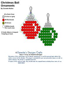 the christmas ornament is made out of balls and beads, which are colored in different colors