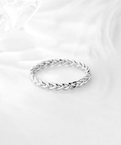 Braided Wedding Band, The Deal, Personalized Accessories, Christmas Wishlist, Boho Jewelry, Wedding Band, Wedding Bands, Silver Bracelet, Braids