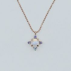 Compass Moonstone Necklace, round moonstone aquamarine iolite & tanzanite necklace, 14k gold moonstone cross necklace, pendant necklace Neck Details, Tanzanite Necklace, Gold Chain Choker, Dainty Choker, Heart Choker, Silver Choker, Rose Yellow, Moonstone Necklace, Gold Choker