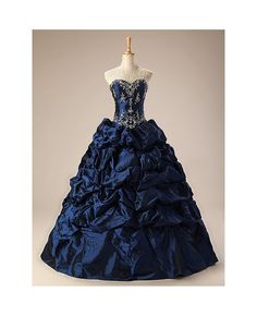 Shop affordable royal blue ballgown embroidered formal dress with train online. Free Shipping and Custom-made. Pro since 2009. Royal Blue Ballgown, Blue Ballgown, Dress With Train, Wedding Store, Standard Dress, Wedding Rentals, Wedding Boutique, Custom Dresses, Formal Dress