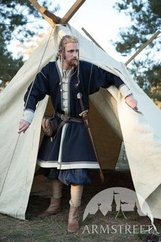 Mens Garb, Costume Viking, Viking Garb, Viking Dress, Viking Men, Viking Costume, Viking Clothing, Historical Reenactment, Outfits Hombre