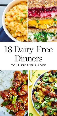 Non Dairy Dinner, Purewow Recipes, Dairy Free Cooking, Luncheon Ideas, Dairy Recipes, Clean Foods, Lactose Free Recipes, Dairy Free Dinner