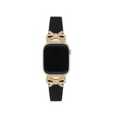 Elevate your Apple Watch with our Crystal Bowknot Leather Apple Watch Band. This luxurious band features a classic leather design enhanced with a sparkling crystal bowknot, offering a perfect blend of sophistication and style. Ideal for adding a touch of glamour to your everyday look or special occasions. FEATURES * Elegant Bowknot: Beautiful crystal-embellished bowknot adds a touch of sophistication and charm. * Premium Leather: High-quality leather provides durability and a classic look. * Com Fitbit Versa 3, Phone Wristlet, Jewelry Watch, Apple Watch Models, Band Jewelry, Heart Beads, Zambia, Apple Watch Band, Black Heart