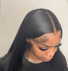 Dyed Hair Inspiration, Protective Hairstyles Braids, Hair Advice, Dope Hairstyles, Hair Laid, Straight Human Hair