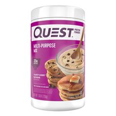 Quest Protein Powder 101: The most famous protein bar company has come out with a protein powder unlike any other. They call it a shake with, "shake consistency," and "a real shake taste." Whey Protein Isolate + Casein Incredibly Filling Easy to Mix Clean Ingredients Protein Powder Brands, Cinnamon Crunch, Pure Protein, Vanilla Milkshake, Best Protein Powder, Protein Powders, Isolate Protein