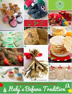 christmas crafts around the world - holly's banana traditon, holiday treats and more