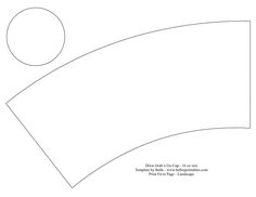 an image of a sheet of paper with the shape cut out and ready to be used