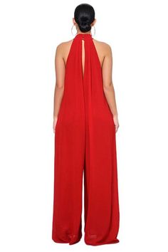 Sexy summer jumpsuit, sleeveless round neckline with back button , chiffon style side pocket, wide leg style pants Model size small 5'7" 33-27-36 Top Bust 35 inches, Pant length 61 inches, Waist 35 inches, Hips 43 inches Made In: CHINAFabric Contents: POLYESTER Chiffon Style, Summer Jumpsuit, Pants Model, Green Joggers, Chiffon Fashion, Jumpsuit Summer, White Jumpsuit, Pant Length, Style Pants