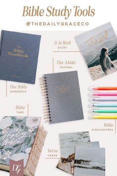 the bible study tools and their contents are shown in this graphic above it is an image of