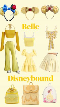 Belle Disney outfit Beauty And The Beast Disneybound, Beast Disneybound, Belle Disneybound, Princess Outfits, The Beast, Beauty And The Beast, Disney Princess