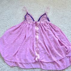 Never Worn New With Tags. Purple Nightgown For Pajama Party In Spring, Purple Spring Nightgown For Pajama Party, Spring Purple Nightgown For Pajama Party, Purple Sleepwear For Pajama Party In Spring, Purple Sleepwear For Spring Pajama Party, Purple V-neck Nightgown For Loungewear, Purple V-neck Sleepwear, Purple Camisole For Sleepover, Purple V-neck Sleepwear For Bedtime