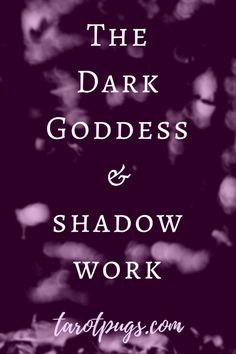 The Dark Goddess & Shadow Work | TarotPugs Shadow Work Book, Hecate Goddess, Dark Goddess, Oh My Goddess, Become Wealthy