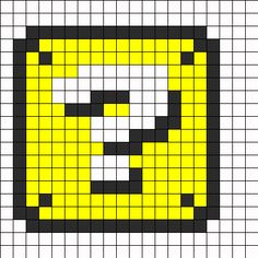 an image of a pixellated face in yellow and black