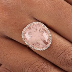 ⚫ This ring made with natural pave diamond & morganite in solid 14k rose gold, ⚫ Solid 14k Gold Pave Diamond Gemstone Ring Handmade Pure Gold Jewelry. ⚫ Diamond Ring, Morganite Ring, Engagement Ring, Wedding Bands, Gold Ring, Gemstone Ring ⚫ Special customize for Anniversary, Birthday Gift, Valentine, Mother's Day Christmas. ⚫ Item Details: Gross Weight :- 2.45 Grams 14k Rose Gold Weight :- 1.22 Grams Diamond Weight :- 0.19 Carats Morganite Weight:- 5.93 Carats Ring Size 7 ( can be customize Morganite Ring Engagement, Rose Gold Wedding Jewelry, Pure Gold Jewellery, Morganite Gemstone, Gold Wedding Jewelry, Fine Ring, Gift Valentine, 14k Rose Gold Ring, Morganite Ring