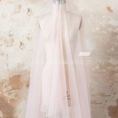 flowing and sheer dense blush mesh tulle dress fabric