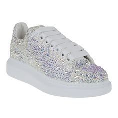 Brand New Shoes Alexander Mcqueen, Mcqueen Shoes, Alexander Mcqueen Shoes, White Leather Sneakers, Leather Sneakers, White Leather, Alexander Mcqueen, Alexander, Color White