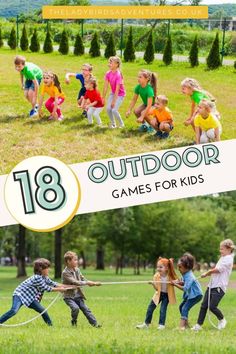 Fun Outdoor Activities For Kids Summer, Part Games For Kids, Games For Summer Camp For Kids, Kids Outdoor Games Diy, Games To Play With Friends Outdoor, Fun Summer Camp Games, Fun Summer Games For Kids, Outdoor Vbs Games For Kids, Summer Outdoor Activities For Kids 8-10