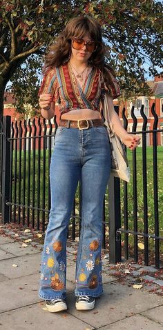 70s Inspired Outfits, Moda Hippie, Look Boho Chic, Outfits 70s, Looks Pinterest