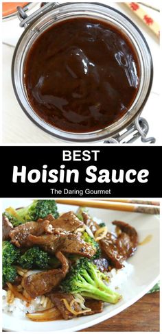 the best hoisin sauce recipe is made with beef, broccoli and onions