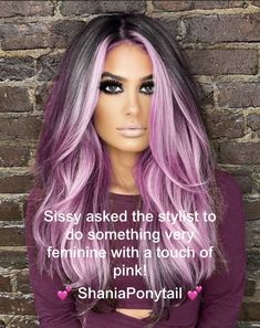 Pink Hair Trends 2023, Pink And Grey Hair Color, Charcoal Fuschia Hair Color, Spunky Hair Color, Magenta Blonde Hair, Fantasy Color Hair Ideas, Purple Hair Color Ideas For Blondes, Valentines Day Hair Color, Purple Hair With Pink Highlights