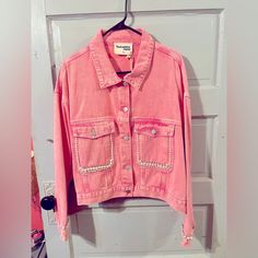 Brand New Size 1x Jackets & Coats, Jackets For Women, Brand New, Pink, Women Shopping, Color