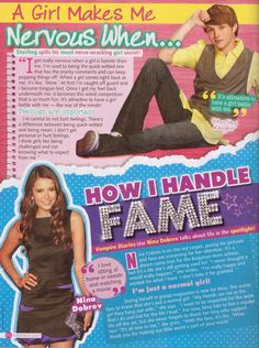 an advertisement for the movie how i handle fame